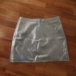 Forever21 silver skirt